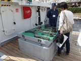 船で使う工具類を展示